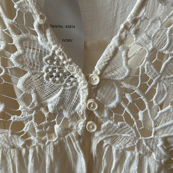 Cream Boho Dress - Picture 5 of 9